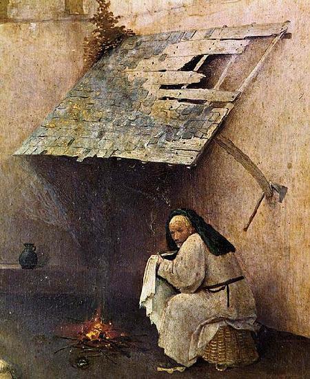 St Peter with the Donor, Hieronymus Bosch